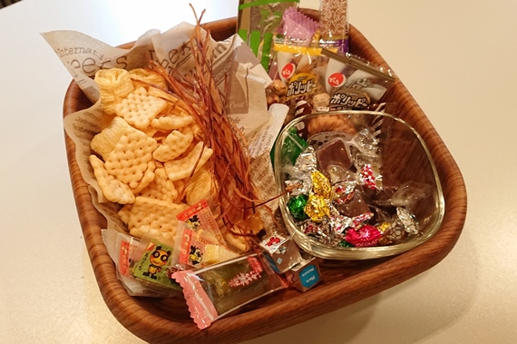 お通し以外にも定番のスナック類も充実しています！